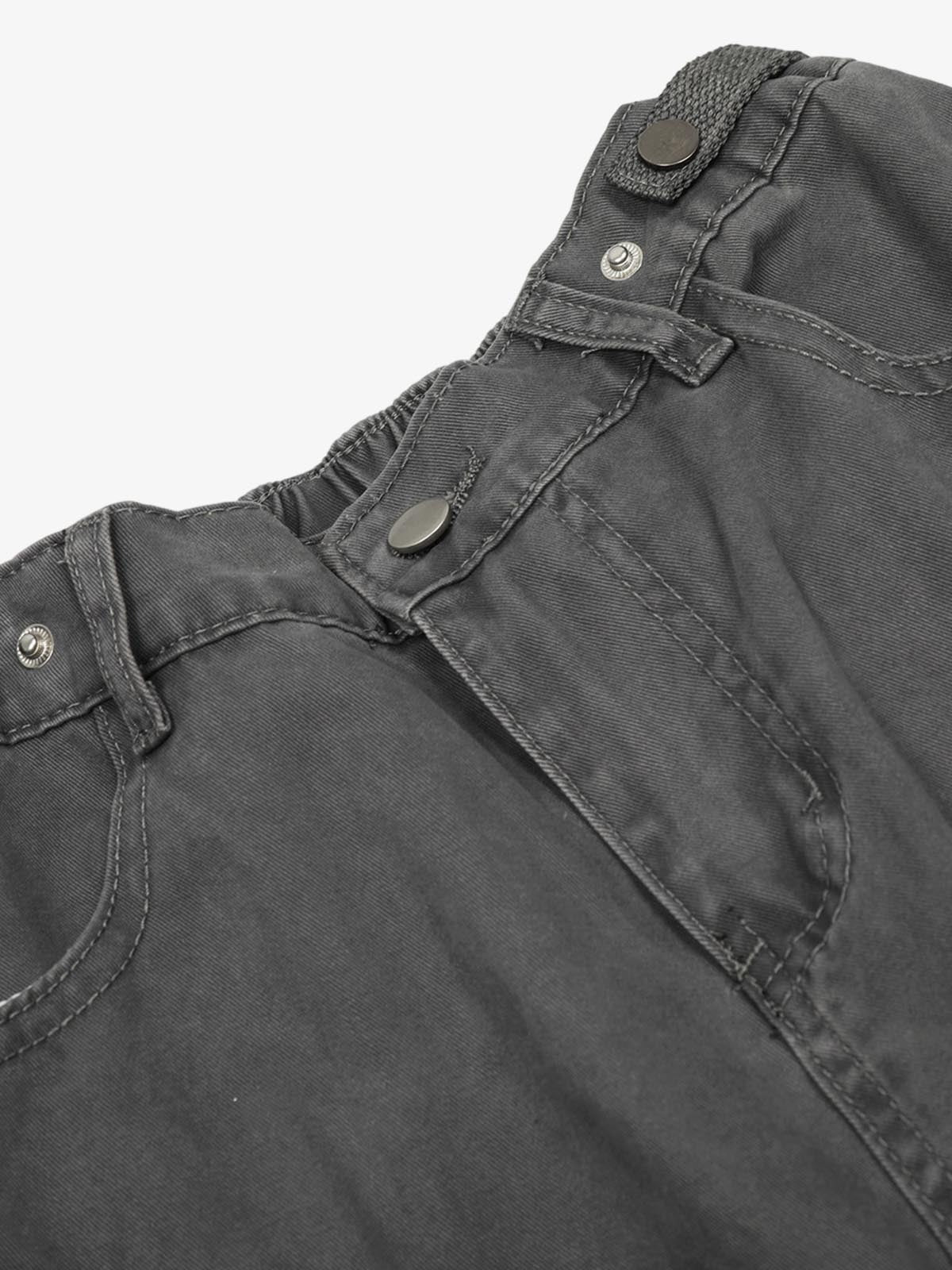 Men’s Cargo Pants with Multi-Pocket Design and Adjustable Side Ties – Casual and Outdoor Wear for Spring, Summer, Fall