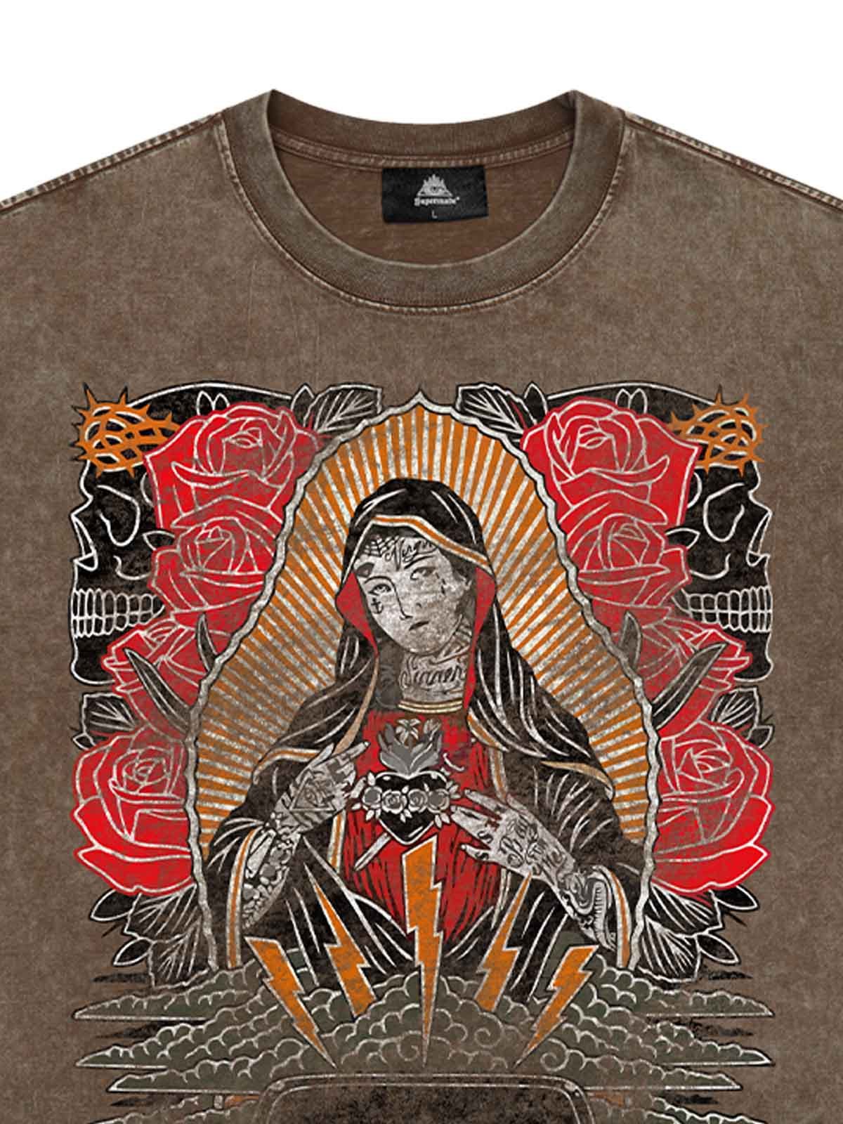 PrimeMasc Vintage-Inspired Graphic T-Shirt with Car Illustration – Casual Cotton Streetwear Tee for Spring and Summer