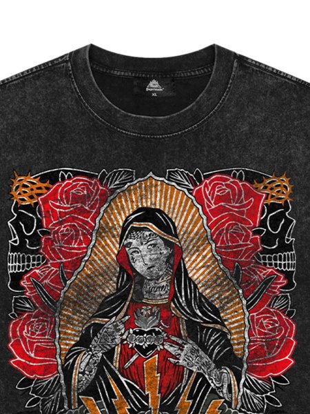 PrimeMasc Vintage-Inspired Graphic T-Shirt with Car Illustration – Casual Cotton Streetwear Tee for Spring and Summer