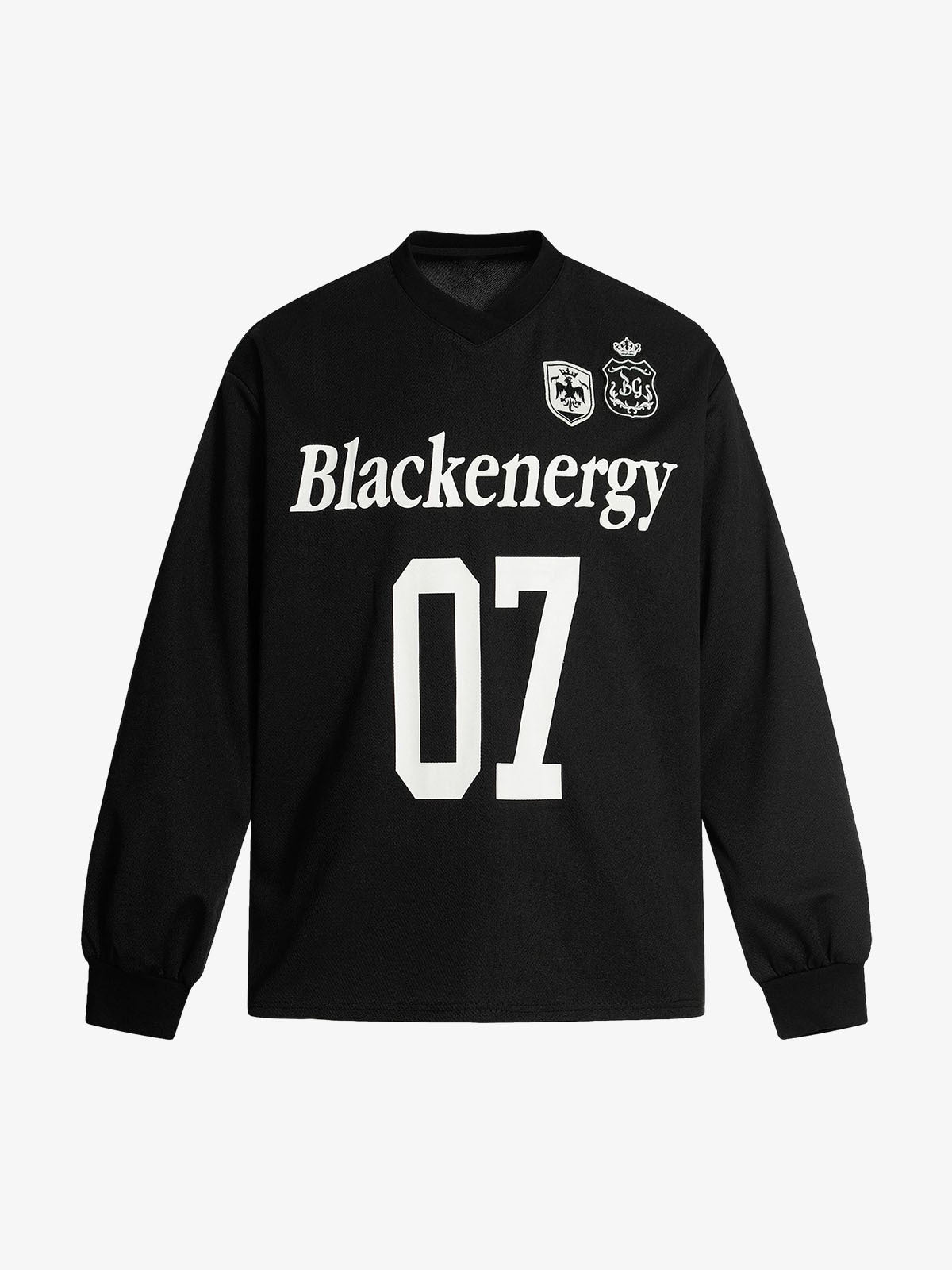 PrimeMasc Red Long Sleeve Sports Jersey with Bold Number and Logo – Athletic Team Tee for Fall and Winter