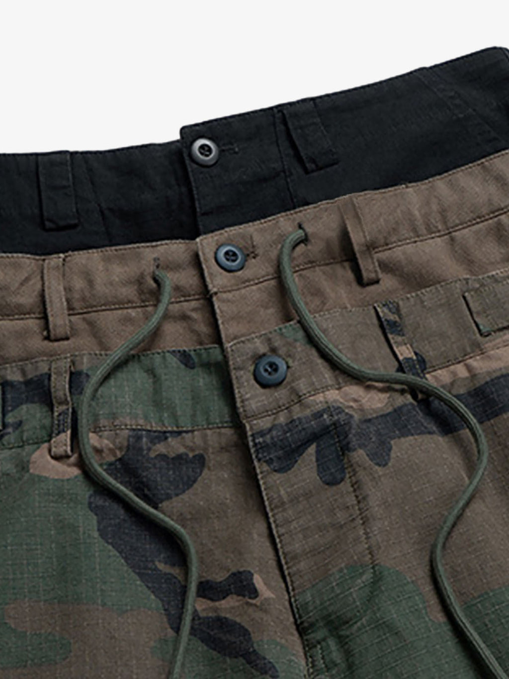 Men’s Camouflage Cargo Pants with Adjustable Waist and Multi-Pocket Design – Outdoor and Casual Wear