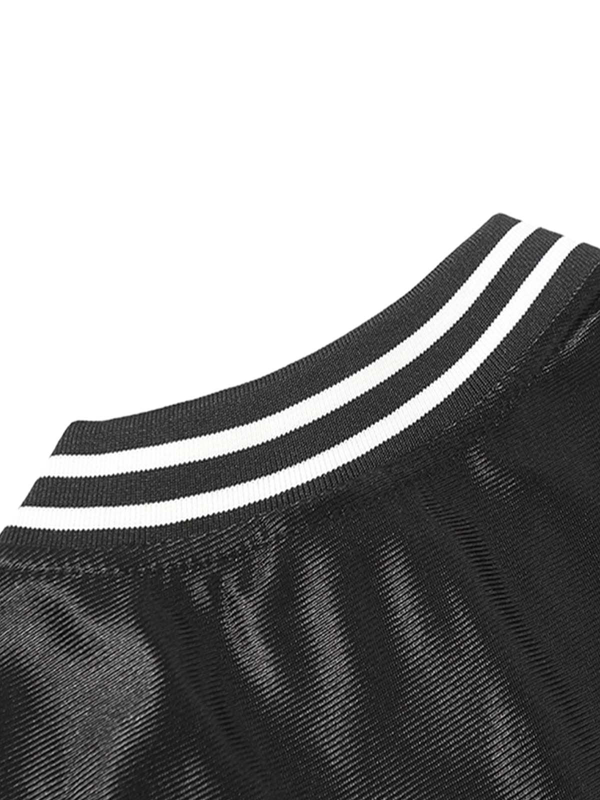 PrimeMasc American Retro Stitching Mesh V-Neck No. 23 Sports Jersey – Lightweight Athletic Tee for Men and Women