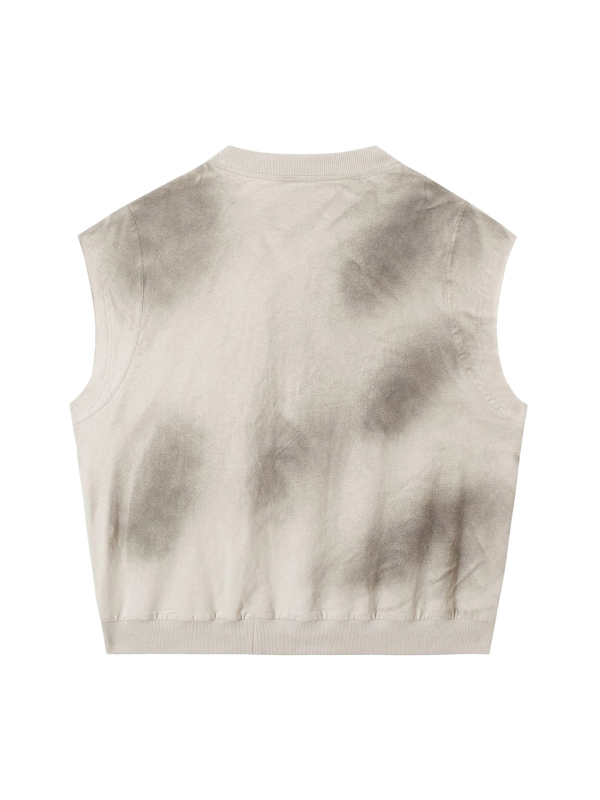 PrimeMasc Vintage "CHOCOLAT" Graphic Sleeveless Sweatshirt – Casual Cotton Blend Tee for Spring and Summer