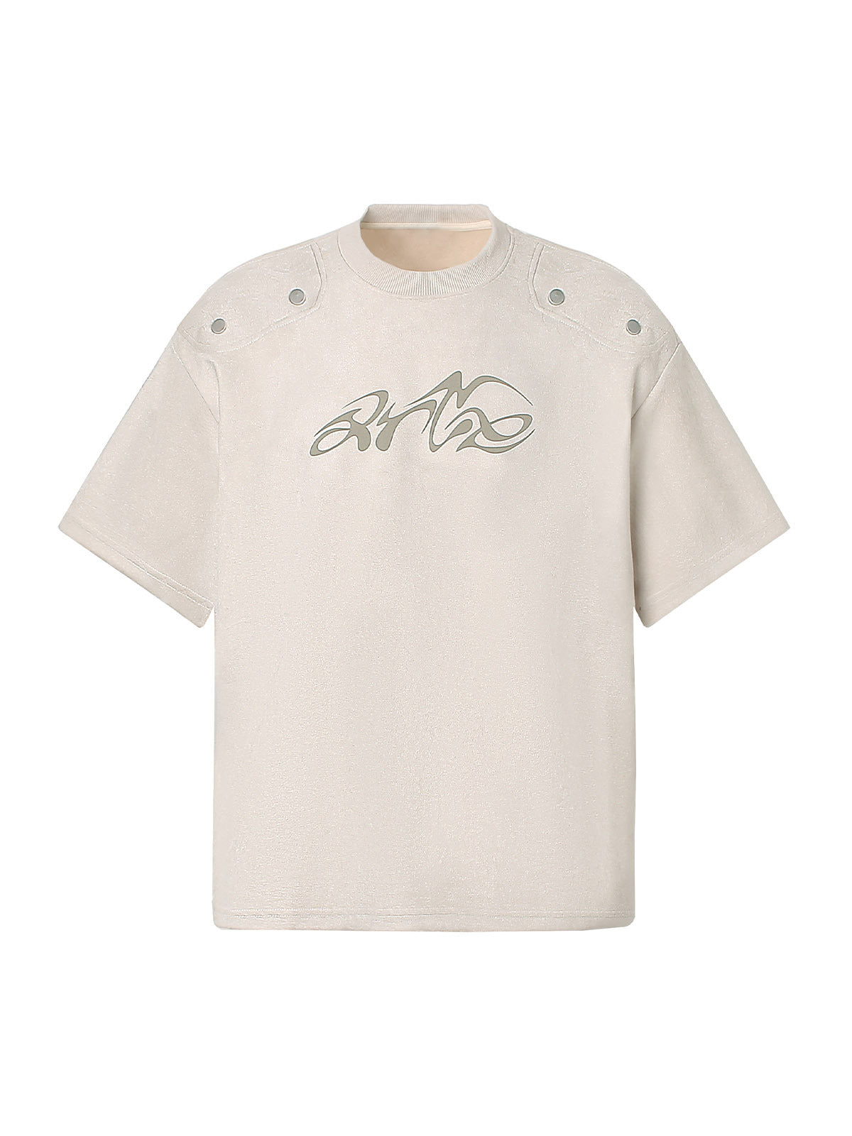 PrimeMasc Black Embroidered Logo Short-Sleeve Shirt – Casual Cotton Button-Down for Men and Women