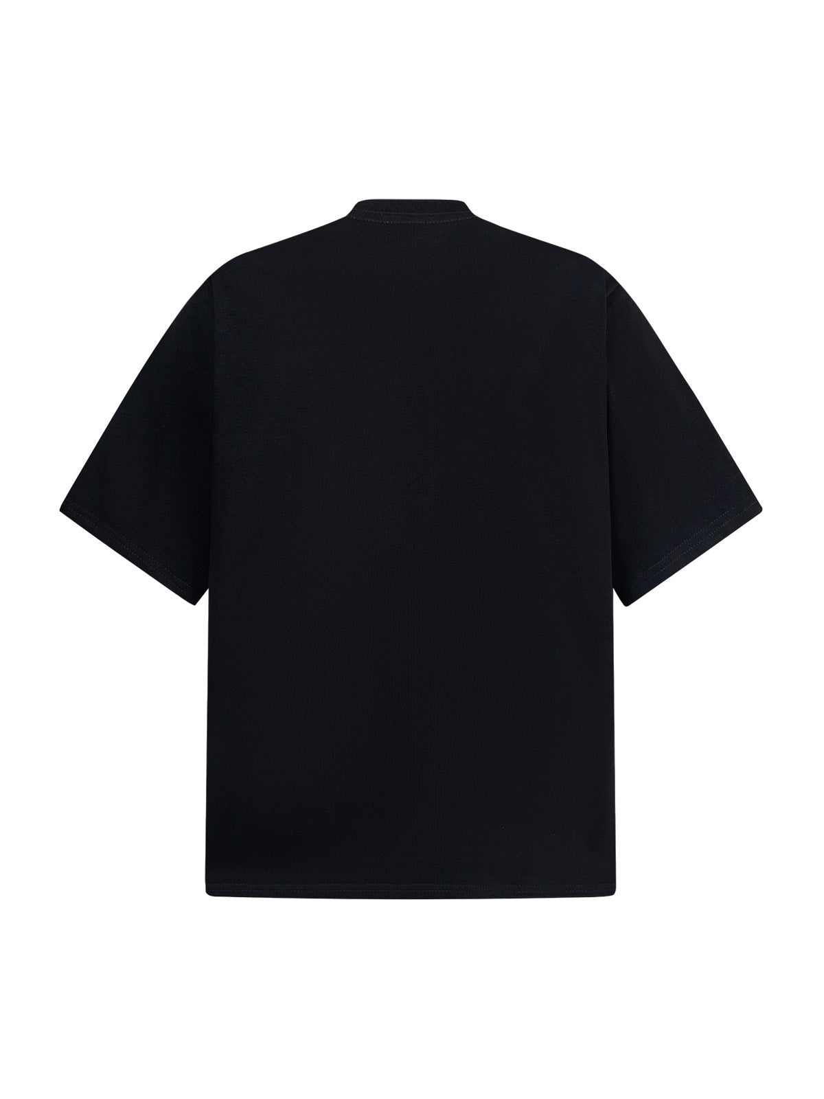 PrimeMasc "Endless Choice" Rhinestone Embellished Black T-Shirt for Women – Fashionable Cotton Short Sleeve Top