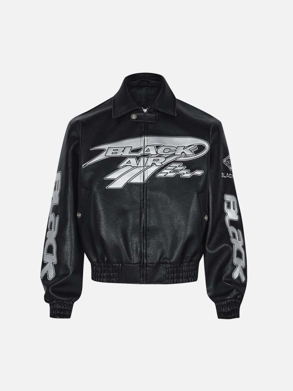 PrimeMasc Reflective Bomber Jacket with Star Graphic Print – Lightweight Satin Streetwear Jacket for Men and Women