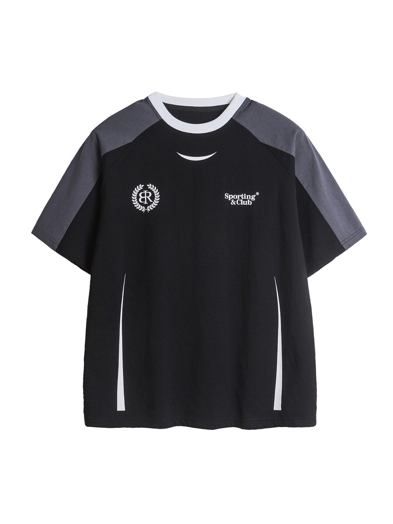 PrimeMasc Athletic Performance T-Shirt with Reflective Design – Moisture-Wicking Activewear Tee for Men and Women