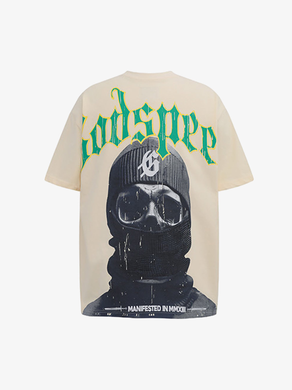 PrimeMasc Graphic Skull T-Shirt for Men – Casual Cotton Streetwear Tee for Spring and Summer