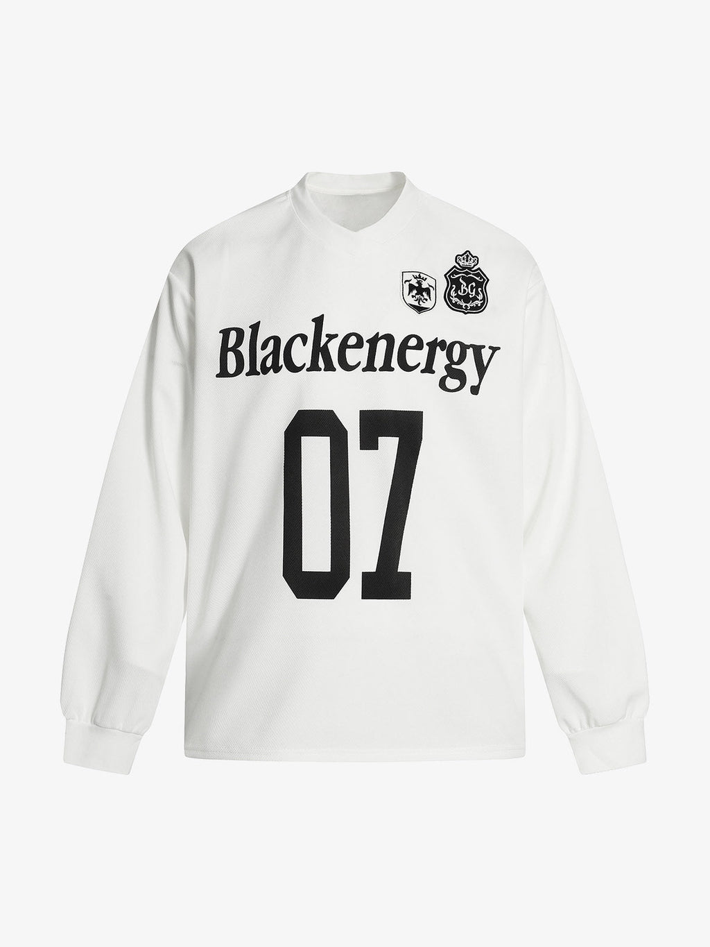 PrimeMasc Red Long Sleeve Sports Jersey with Bold Number and Logo – Athletic Team Tee for Fall and Winter