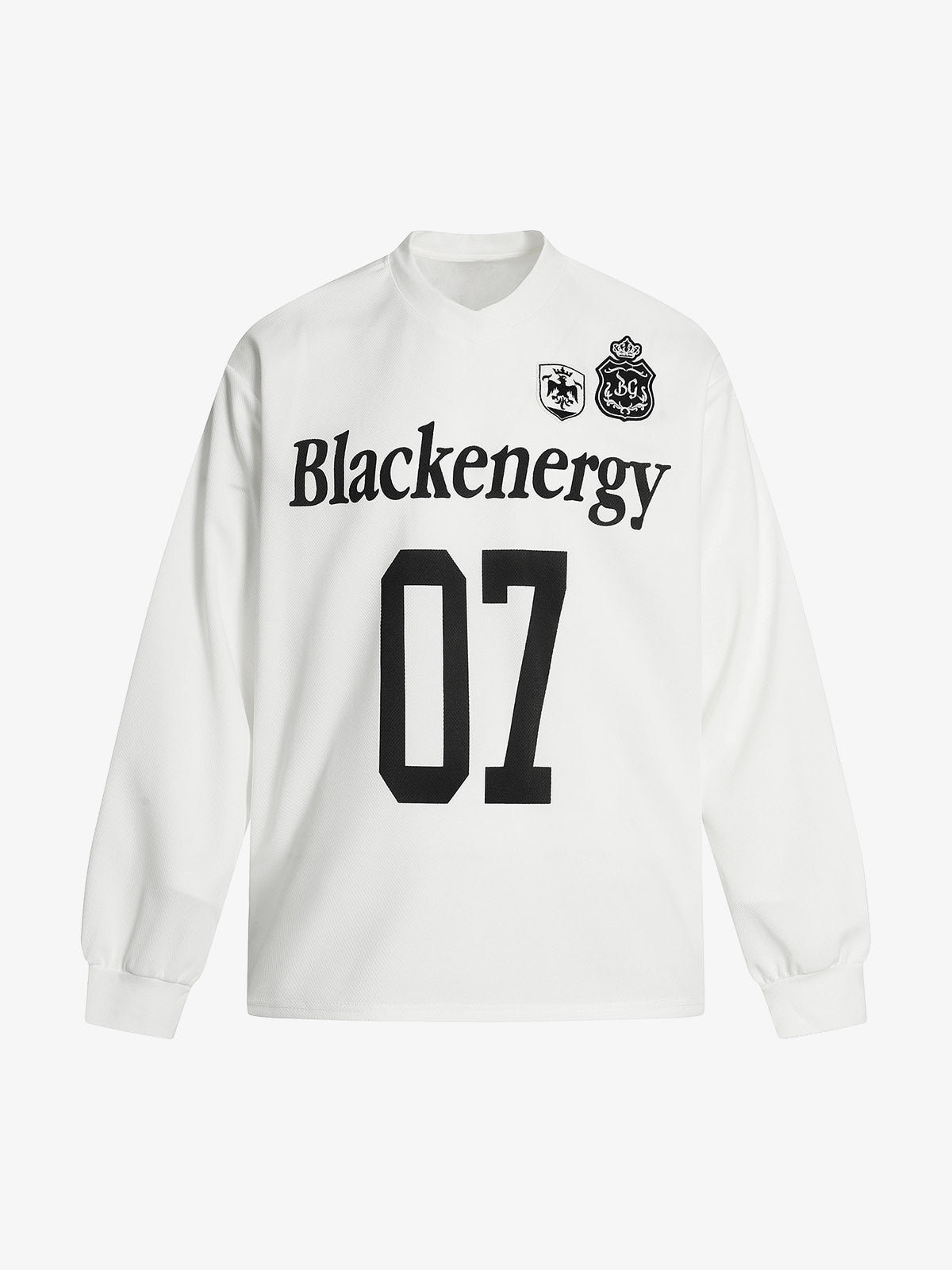 PrimeMasc Red Long Sleeve Sports Jersey with Bold Number and Logo – Athletic Team Tee for Fall and Winter