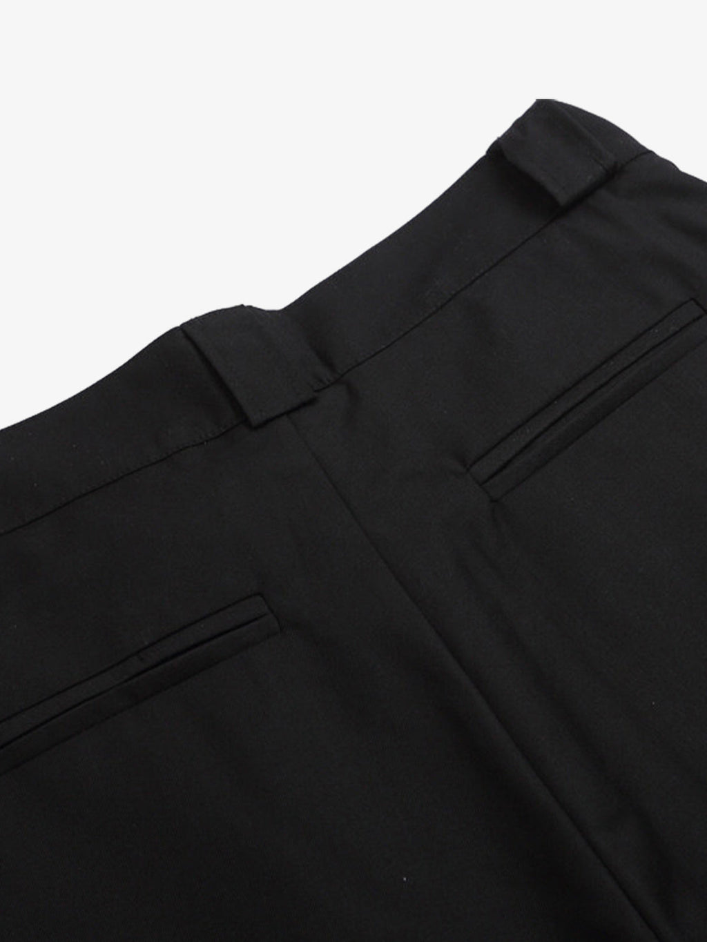 Men’s Black Wide-Leg Shorts with Tassel Detail, Asymmetric Hem – Casual Streetwear for Spring and Summer