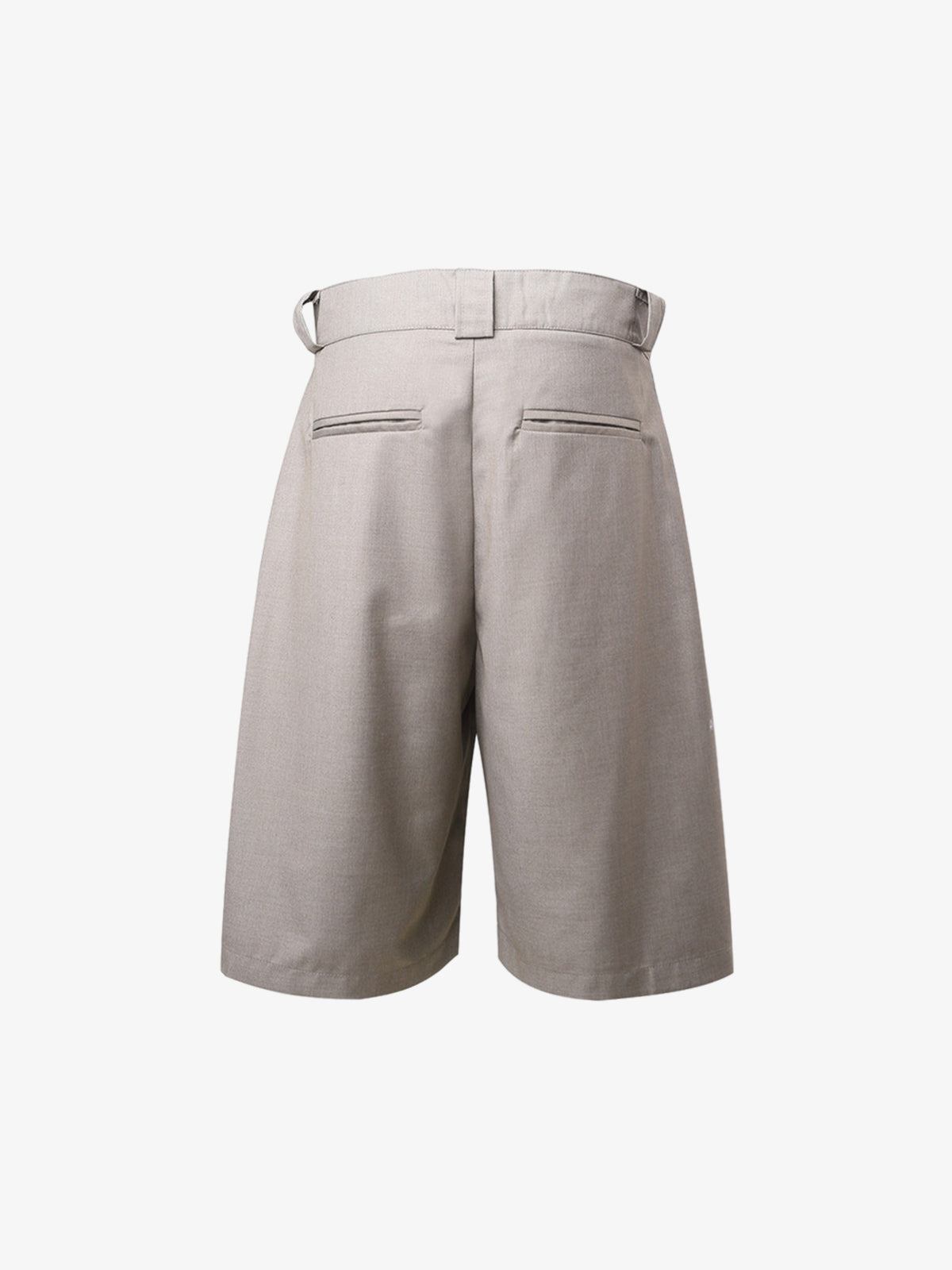 Men’s Black Wide-Leg Shorts with Tassel Detail, Asymmetric Hem – Casual Streetwear for Spring and Summer