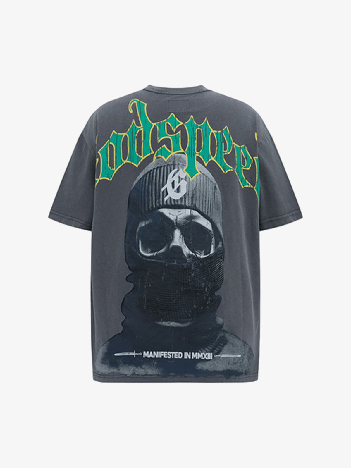 PrimeMasc Graphic Skull T-Shirt for Men – Casual Cotton Streetwear Tee for Spring and Summer